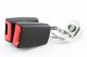 Center Rear Seat Belt Buckle (Black/Red) - 1K0857739MQVZ