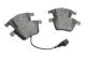 Front Brake Pad Set (345x30) - 1K0-698-151-B-BRM - Brembo