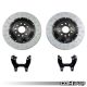 Rotor Kit, Rr, 350x22, Blk,MQB