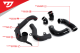 Unitronic Charge Pipe Kit for MK8 GTI