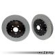 2-Piece Floating Front Brake Rotor Upgrade Kit for Audi 8V.5 RS3