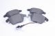 Front Brake Pad Set - (Replaced by 3C0698151K)