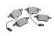 Front Brake Pad Set w/ Wear Indicator (288 x 25) - 4B0-698-151-AF-BRM - Brembo