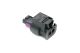 Connector (2 pin) - 4H0-973-702-A - Genuine Volkswagen/Audi