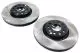 MK7 GTI and 8V A3 Performance Slotted Front Rotors (Pair) 