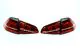 European LED MK7 Tail Lights (Cherry Red) with Rear Fog Lights - 5G0998207FGRP