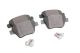 Rear Brake Pad Set (272x10mm) - 5K0-698-451-C-BRM - Brembo