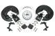 Genuine Volkswagen/Audi - Rear MK6 Golf R Brake Conversion (Black) - 8J0698423E