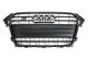 Grille Assembly B8.5 S4 (Black Optic with Chrome Emblem) - 8K0853651AFCKA