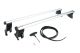Base Carrier Bar (Roof Rack) Set for B8|B8.5 S4 and A4 Sedan - 8K5071126B - Genuine Volkswagen/Audi