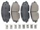 Brake Pad Set - EUR 2074 - AKEBONO EURO