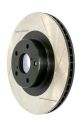 StopTech - Front Slotted Rotor - Right (Passenger) | 3/99-06 Audi TT (except Quattro) / 12/98-10 VW Golf