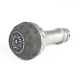 BFI Heavy Weight Shift Knob - GSB / DSG - Gray Alcantara - Machined Finish - VW / Audi 