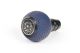 BFI Heavy Weight Shift Knob - GS2 / DSG - Porsche Maritime Blue Leather - Black Anodized - VW / Audi 