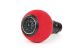 BFI Heavy Weight Shift Knob - GS2 / DSG - Red Alcantara - Black Anodized - VW / Audi 