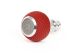 BFI Heavy Weight Shift Knob - GS2 / DSG - Rosso Centaurus Leather - Machined Finish - VW / Audi 