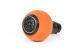 BFI Heavy Weight Shift Knob - GS2 - Orange Alcantara - Black Anodized - VW / Audi 