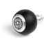 BFI Heavy Weight Shift Knob - GS2 / DSG - Black Air Leather - Machined Finish - VW / Audi 