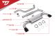 Unitronic Cat-Back for MK7 & MK7.5 GTI  Black Tips - UH046-EXA