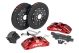 APR Brakes - 350x34mm 2 Piece 6 Piston Kit - Front - Red - MK6 GTI - BRK00017