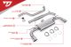 Unitronic Cat-Back for MK7 & MK7.5 GTI  Chrome Tips - UH045-EXA