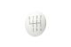 DAP Shift Knob (Modular) - Coins-Silver - 6 Speed Laser Printed Shift Pattern