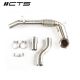CTS Turbo - Downpipe with High-Flow Cat | MK8 GTI/8Y Audi3 EVO4 FWD