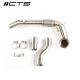 CTS Turbo -  Downpipe with High-Flow Cat | MK8 GTI/8Y Audi3 EVO4 FWD
