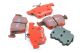 EBC Red Stuff Rear Brake Pads (310 x 22mm) for MK7 Golf R | S3