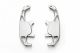RacingLine Billet S-Tronic Paddles Titanium finish / A4 & S4 & RS4(B9) / A5 & S5 & RS5 (B9) / A3,S3,RS3 (Audi Sport steering wheel) / TTRS 8S / R8