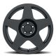 TARMAC - Asphalt Black (Satin) | 17x7.5 - ET42 | 63.4CB