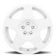 TARMAC - Rally White (Gloss) | 17x7.5 - ET42 | 63.4CB