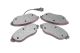 VW and Audi Front Brake Pads (GS1) for 340 x 30mm - GP1633GS1