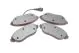 Front Brake Pads (R12) for 340 x 30mm (Track)