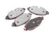 Front Brake Pads (GS1) for 312 x 25 - GP1760-GS-1