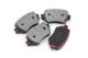 Rear Brake Pads (GS1) for 310 x 22 (1K0698451K)