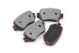 Rear Brake Pads (R10) for 310 x 22 (1K0698451K)