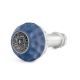 BFI Heavy Weight Shift Knob - GSB - Maritime Blue Nappa Leather - Clear Anodized - VW / Audi 