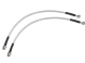 Front Stainless Steel Brake Line Set (2 Line Set) - 1999-2005 VW Golf/Jetta/Beetle FWD (Mk4)
