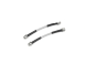 Rear Stainless Steel Brake Line Set (2 Line Set) - 1999-2005 VW Golf/Jetta/Beetle FWD (Mk4)