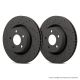 Hawk Talon 86-91 BMW E30 Slotted-Only Solid 10.16 in Diameter Rear Brake Rotor Set