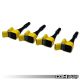 High Output Ignition Coil EA8XX Engines - Yellow (Set of 4)