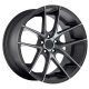 Niche - TARGA 20x8.5 5x112.00 MATTE BLACK DOUBLE DARK TINT (34 mm) - M13020854334