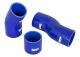 Lower Intercooler Silicone Hoses for 1.8T - Blue