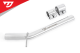 Unitronic Resonator Delete for MK7/MK7.5 Golf R- 8V/8V.2 A3/S3 & 8Y S3