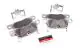 Brake Pad Set - P65027N - Brembo
