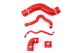 Silicone Hose Kit for Audi, VW, SEAT, and Skoda 1.8T 180 HP Engines - Red
