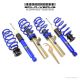 Solo Werks S1 Coilover System - VW (A5 MKV A6 MK VI) Jetta 2011-2016 55mm Front Housings with Rear Torsion Beam Suspension
