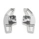 BFI Complete Replacement Shift Paddles - MK7 GTI / GLI / R - Clear Anodized