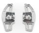 BFI Complete Replacement Shift Paddles - MK7 GTI / GLI / R - Clear Anodized